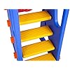 Little fingers Baby Strong & Sturdy Slide Children Indoor Home Kindergarten Playground Slide, Multicolour, 167 cm x 86 cm x 114 cm (972) - 4 Steps Big