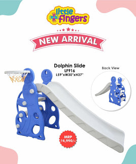 Little Fingers Dolphin Slide for Kids