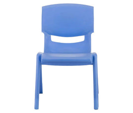 Intra Kids Strong and Durable Kid's Plastic School Study Chair, Medium (Blue, IKC-117)