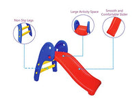 Little Fingers Garden Slide for Kids - First Slide Foldable Beginners Slider - for Boys and Girls