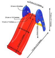 Little Fingers Garden Slide for Kids - First Slide Foldable Beginners Slider - for Boys and Girls