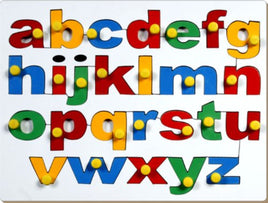 Little Genius English Alphabets - Lowercase with Knob