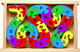 Little Genius Alphabet Snake (26 Pieces Jigsaw Puzzle)