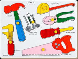 Little Genius Tool Tray with Knob, Multi Color