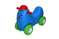 Little Fingers Ride Kid Activity Ride on Car Blue