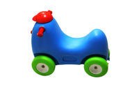 Little Fingers Ride Kid Activity Ride on Car Blue