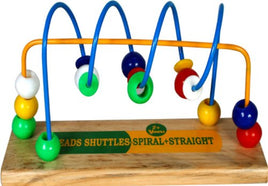 Little Genius Beads Shuttles Spiral Plus Straight, Multi Color