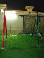 XIANGYU outdoor swing for 2 persons kids with 250 height with good quality of material used for kids