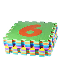 Baby Puzzle Foam Numbers Mats 10 Connecting set